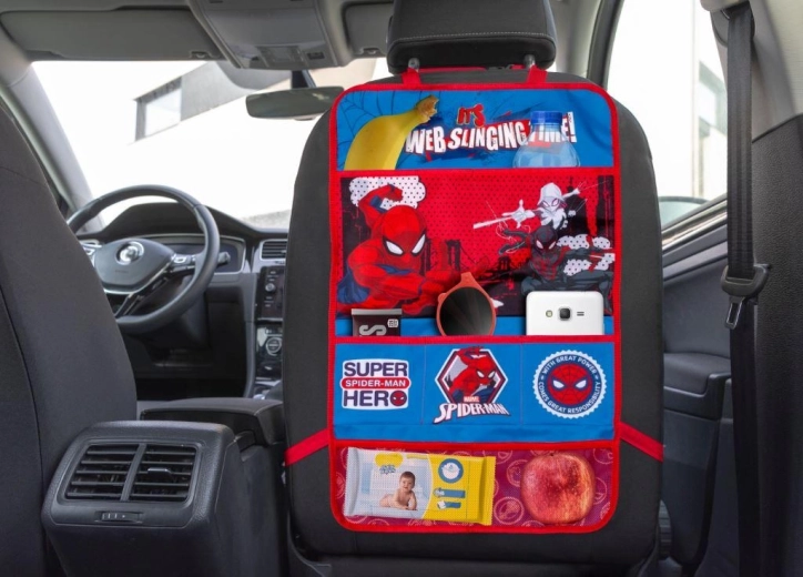 Quick attachment to the back of the seat