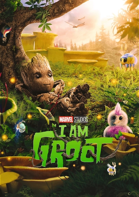 Dėlionė Marvel: Aš esu Groot 1000 detalių
