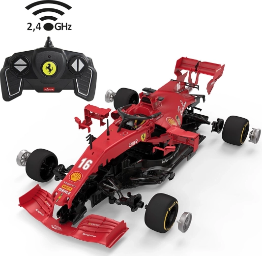 RC automobilio konstruktorius „Ferrari F1“, mastelis 1:16