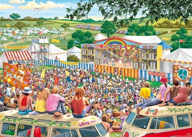 Dėlionė „Vasaros muzikos festivalis“ 1000 detalių