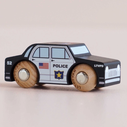 Le Toy Van wooden police car Sam