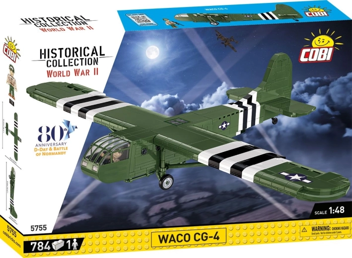 Cobi Waco CG-4 D-Day 1:48 sklandytuvo konstruktorius