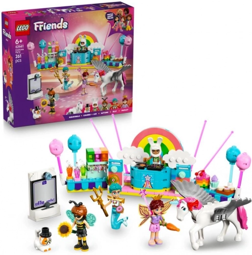 LEGO® Friends 42661 Kostiumų vakarėlis su vienaragiu ir fėja