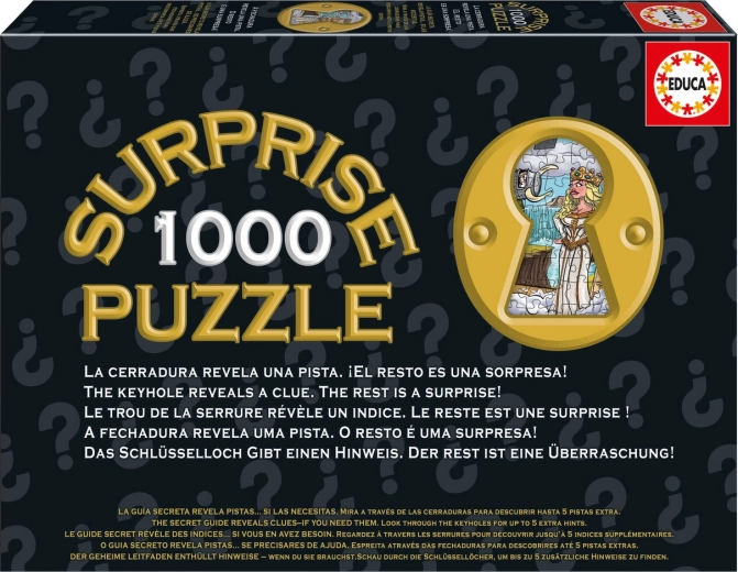 Siurprizas dėlionė Apskritojo stalo riteriai 1000 detalių