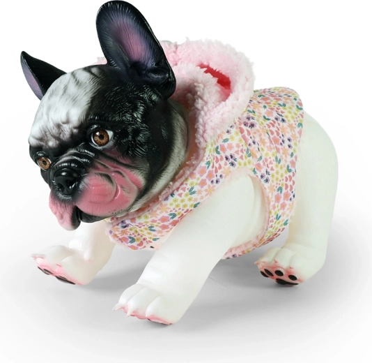 French Bulldog in an Outfit – 26 cm Vinyl Dog Figurine
