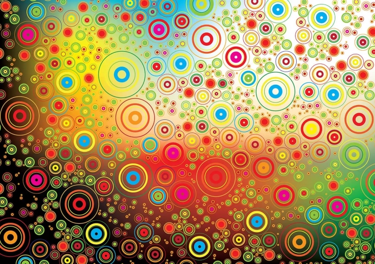 Abstract Flowers Puzzle 1000 Pieces
