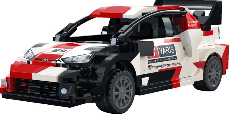 Autentiškas ralio dizainas 1:24 masteliu
