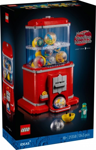 LEGO Ideas retro minifigūrėlių automatas