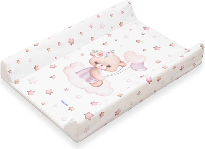 Vystymo paklotas BABY MIX Meškiukas 47 × 70 cm rožinis