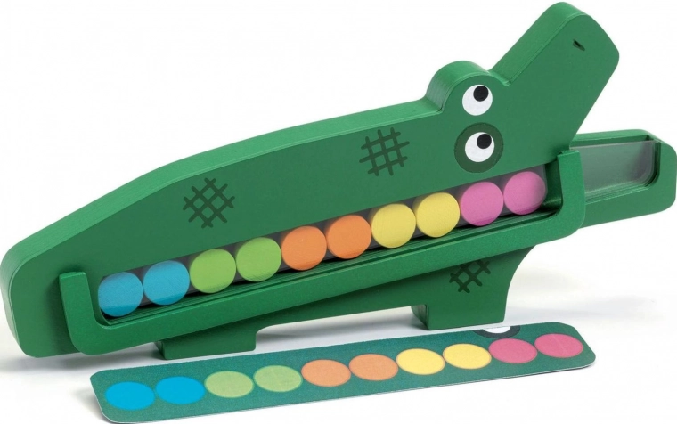 Wooden Educational Game Crococroc for Children