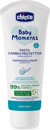Chicco Baby Moments Zinc Oxide Protective Diaper Cream 100 ml