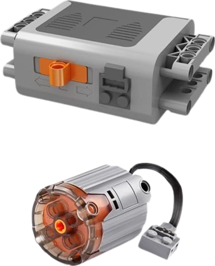 Motor and control unit included
