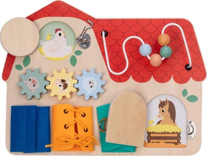 Colorful wooden toy