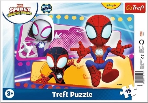 Spidey and His Amazing Friends framed puzzle (15 pieces)