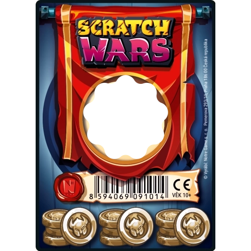 Scratch Wars – ginklo korta