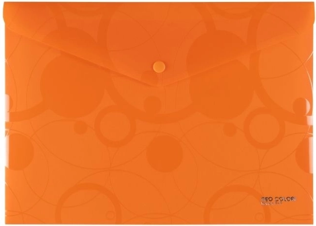 A5 vokas su spaude Neo Colori, oranžinis