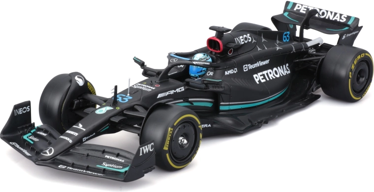 Mercedes-AMG F1 W14 E 1:24 modelio konstruktorius nuo Bburago