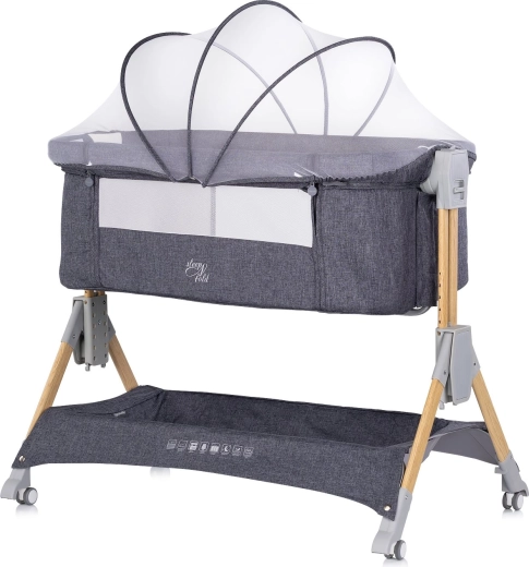 Chipolino SleepNFold 2in1 pristatoma lovytė charcoal