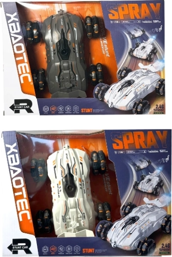 Remote control RC car with smoke effect, lights and sound