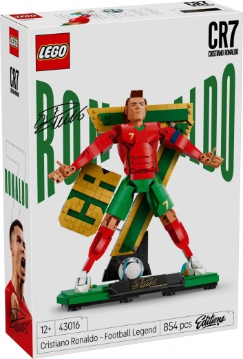LEGO Editions Cristiano Ronaldo – futbolo legenda