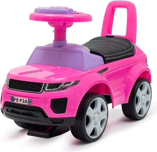 Baby Mix Prime SUV balance bike pink with faux leather seat