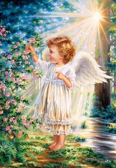 1000 dalių dėlionė – Angelo prisilietimas