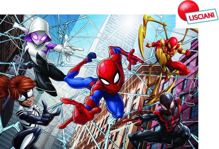 Double-sided puzzle SPIDER-MAN 60 pieces