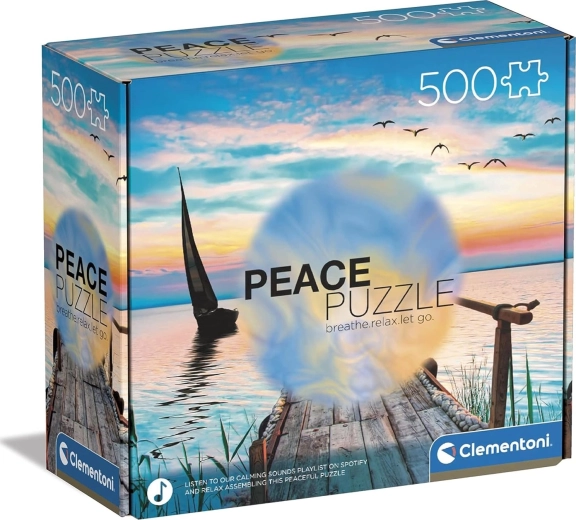 Dėlionė 500 detalių CLEMENTONI Peace Collection – Peaceful Wind