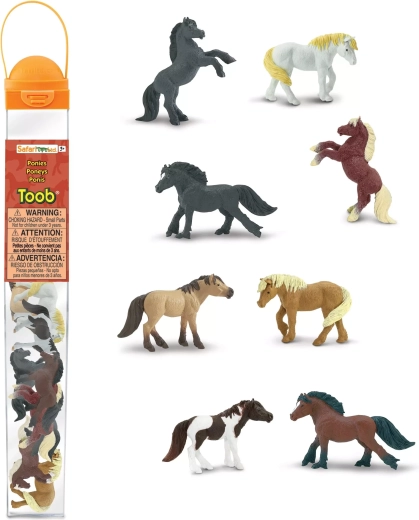 Safari Ltd. Toobs tuba – poniai