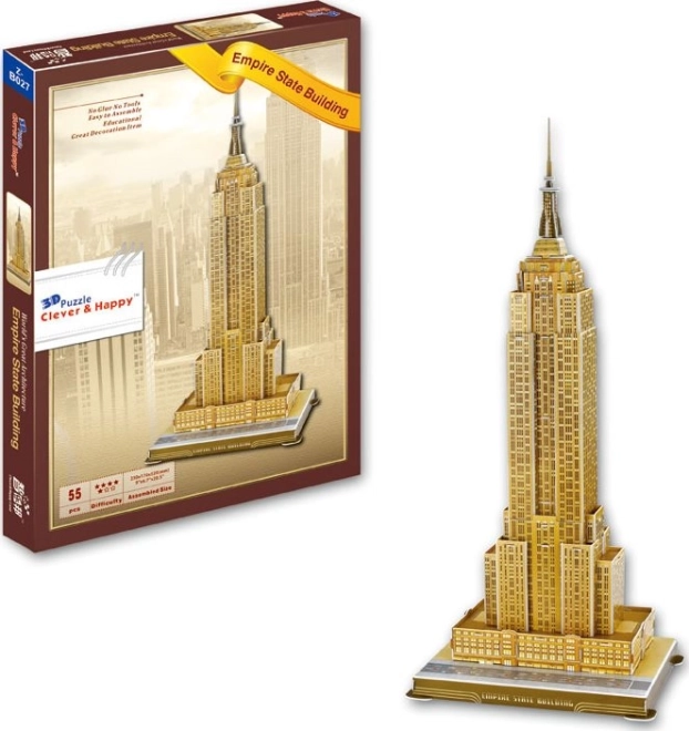3D dėlionė „Empire State Building“ – CLEVER & HAPPY
