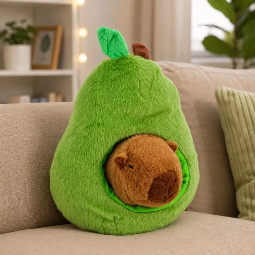 A large, soft decoration for a child’s room