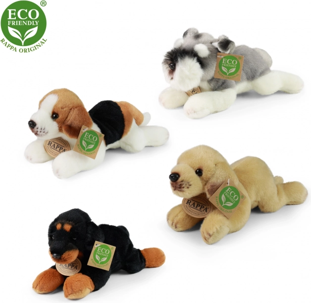 Rappa pliušinis gulintis šuo eco-friendly 22 cm – 1 vnt.