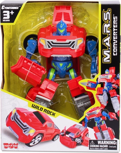 Transformuojama figūrėlė „Robot M.A.R.S Converters Wild Rock“