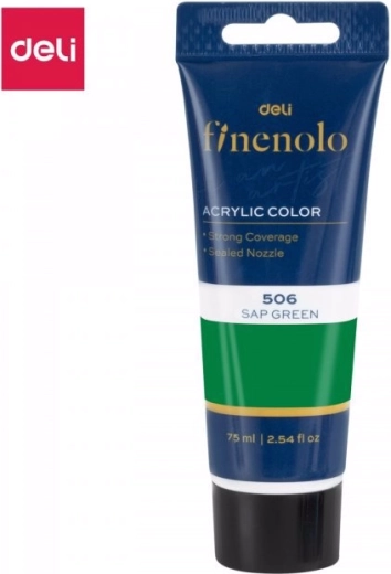 Akriliniai dažai tamsiai žali 75 ml