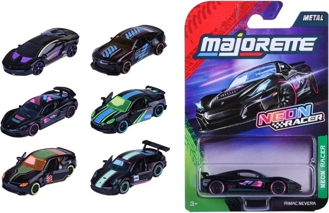 Majorette Neon Racer Premium mini automodelis 7,5 cm (1 vnt.)