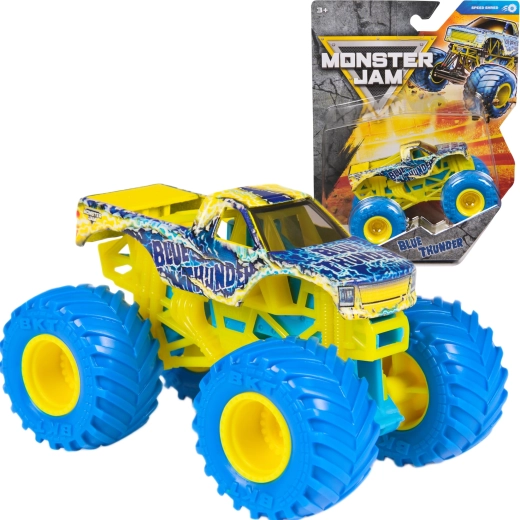 Monster Jam Blue Thunder monstrų sunkvežimis 1:64