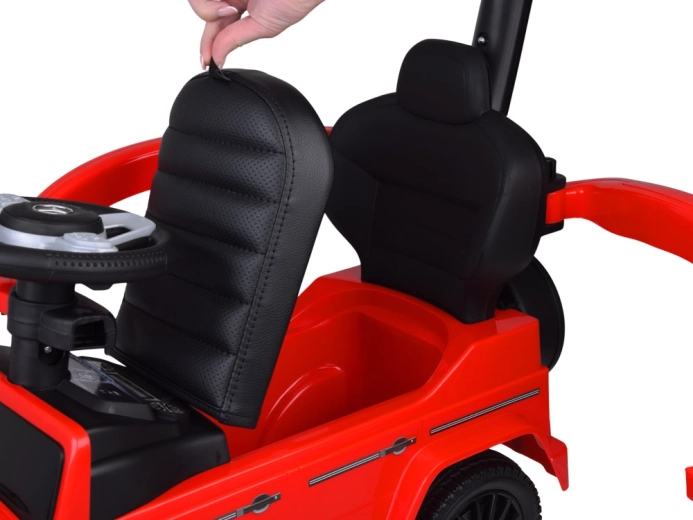 Under-seat storage and comfort on the go