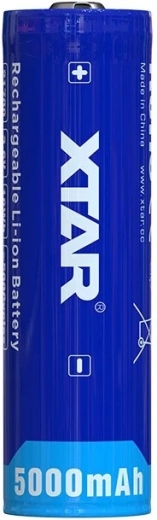 Akumuliatorius XTAR INR 21700-50E Li-ion 5000 mAh su apsauga