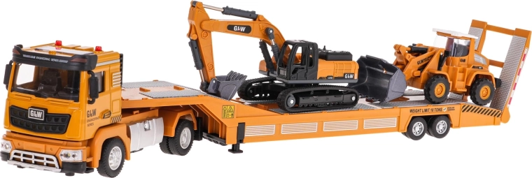 Construction Vehicles with Detachable Trailer