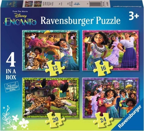 RAVENSBURGER Puzzle Encanto 4-in-1 (12, 16, 20, 24 pieces)