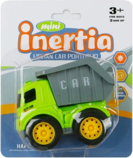 Mini statybinė mašinėlė su inerciniu mechanizmu