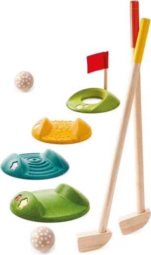 PlanToys mini golfo rinkinys vaikams