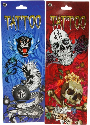 Children’s temporary tattoos – set of 6 sheets