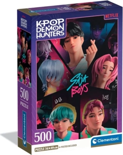 CLE 500-Piece Puzzle K-Pop Demon Hunters – Saja Boys