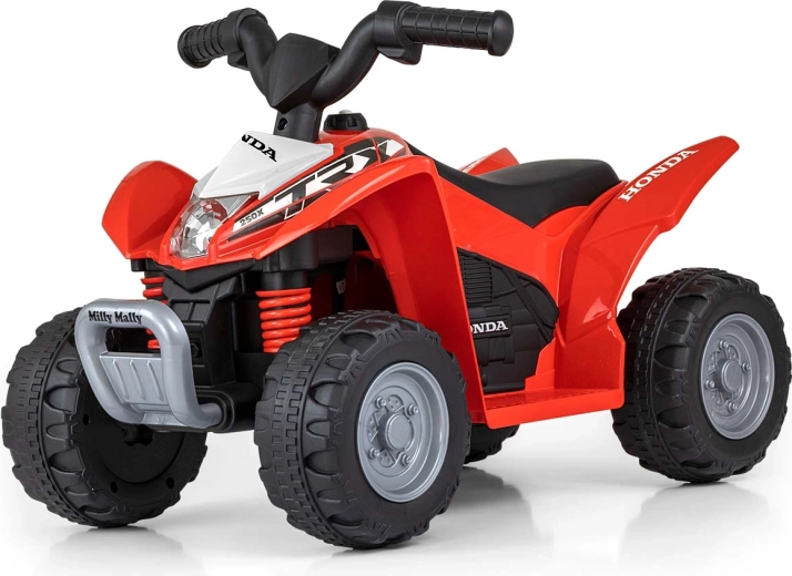 Elektrinis vaikiškas keturratis Milly Mally Honda ATV, raudonas