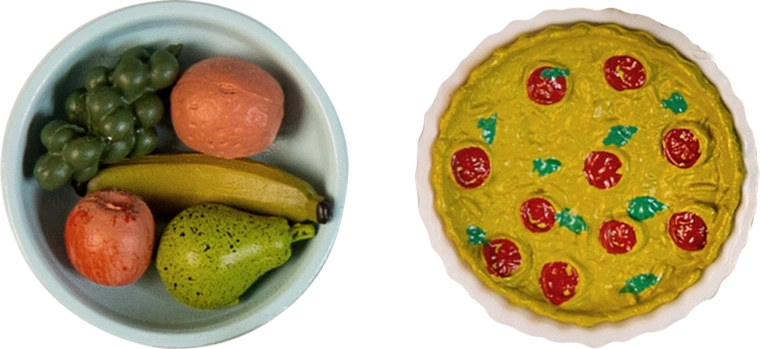 Delicious snacks for dolls