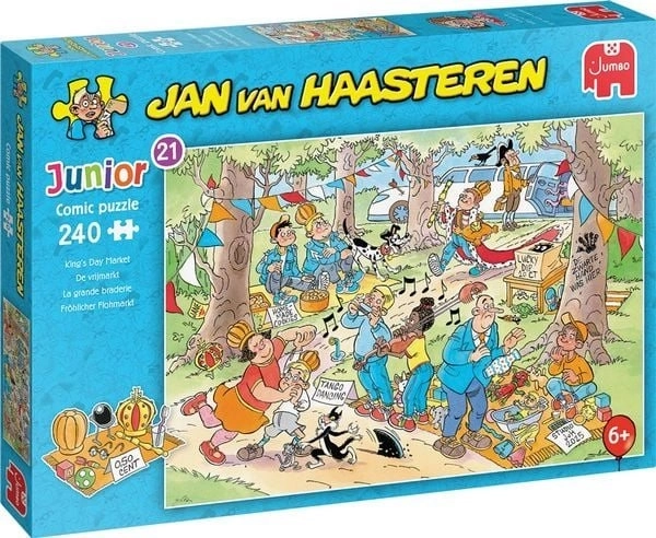 JUMBO dėlionė „Jan van Haasteren Junior“ Karališkasis turgus, 240 dalių