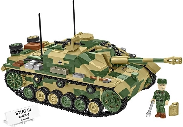 Realistiškas StuG III Ausf. G 1:28 masteliu