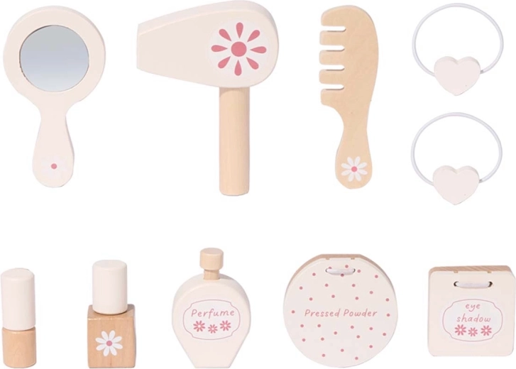Rich wooden accessories for play
