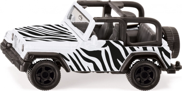 Siku Jeep Wrangler Safari – metal model 1:55 with towing device